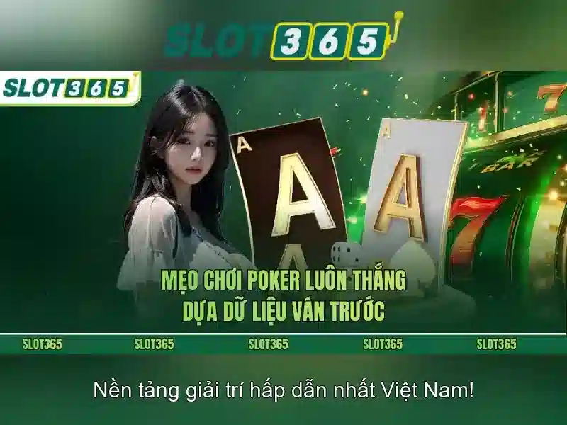 Slot365: Nền tảng slot trực tuyến và trải nghiệm người chơi